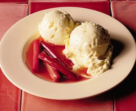 Clotted cream & ginger ice cream